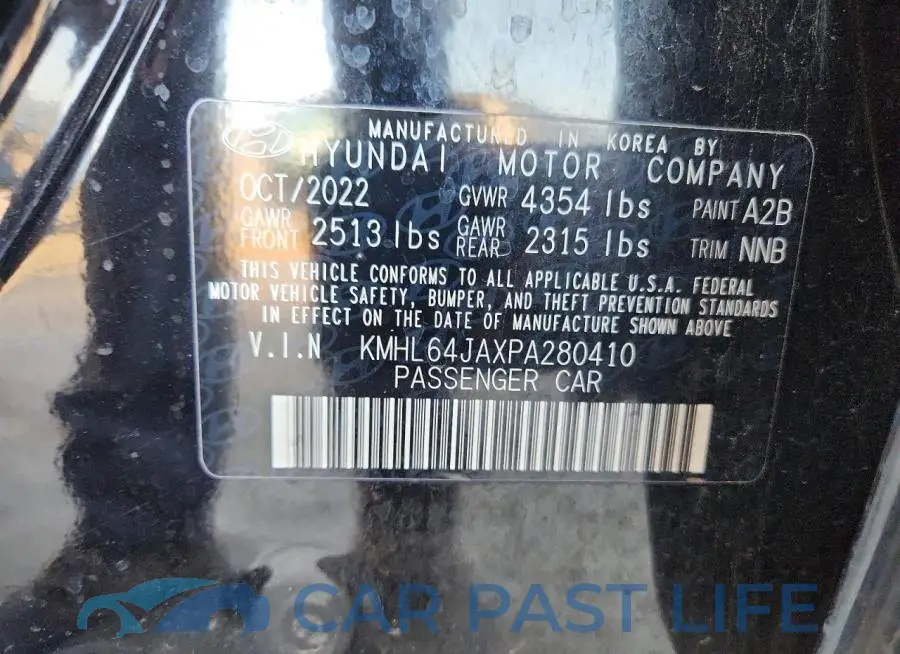 KMHL64JAXPA280410# 12