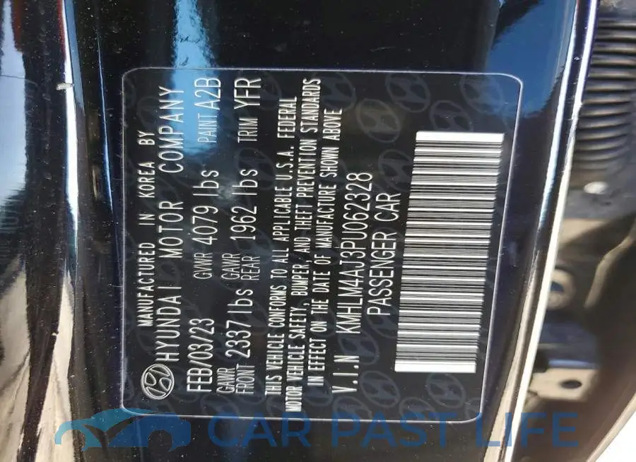 KMHLM4AJ3PU062328# 12