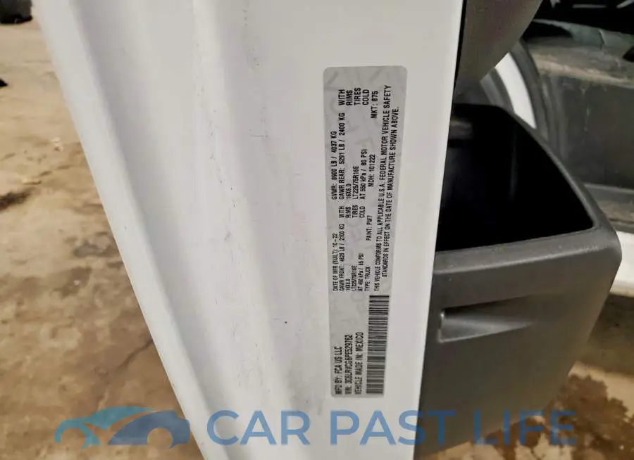 3C6LRVCG6PE529762# 13