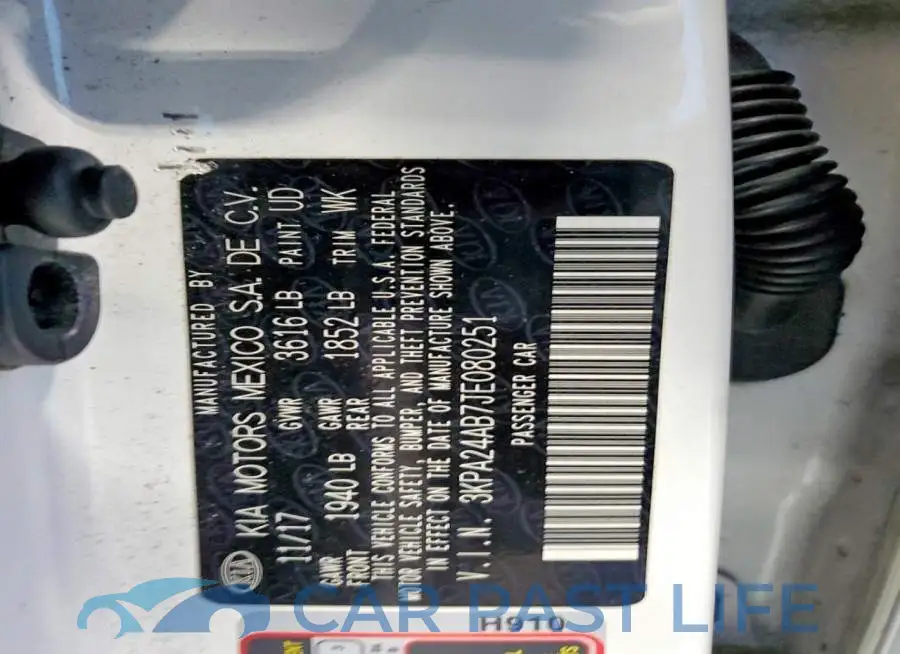 3KPA24AB7JE080251# 12