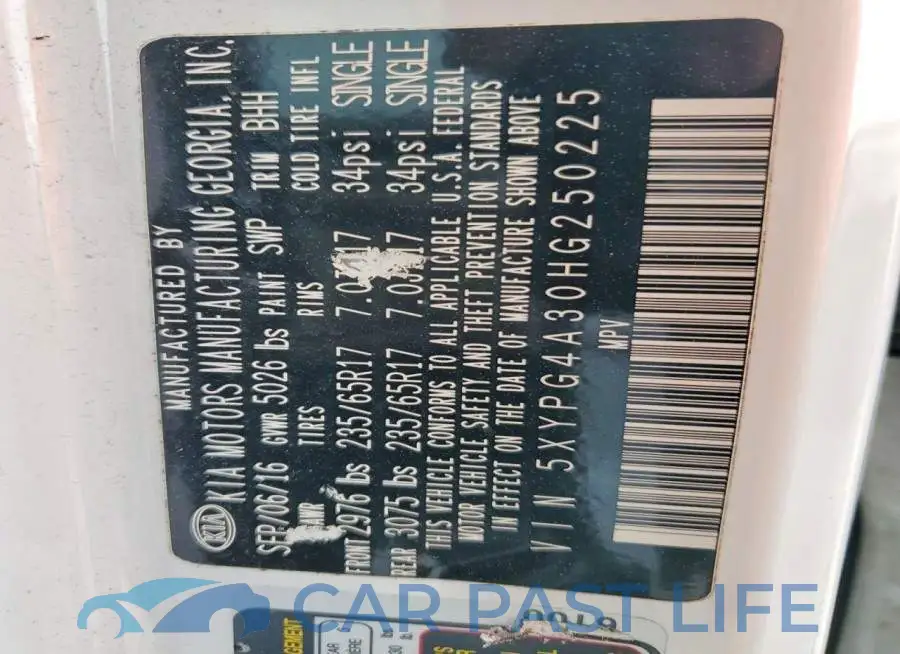 5XYPG4A30HG250225# 14