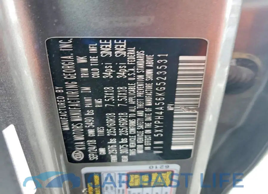 5XYPH4A56KG523531# 13