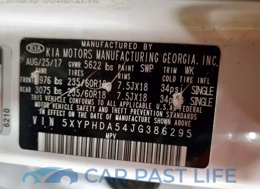 5XYPHDA54JG386295# 14