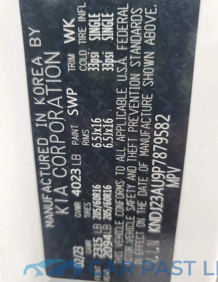 KNDJ23AU9P7879582# 13