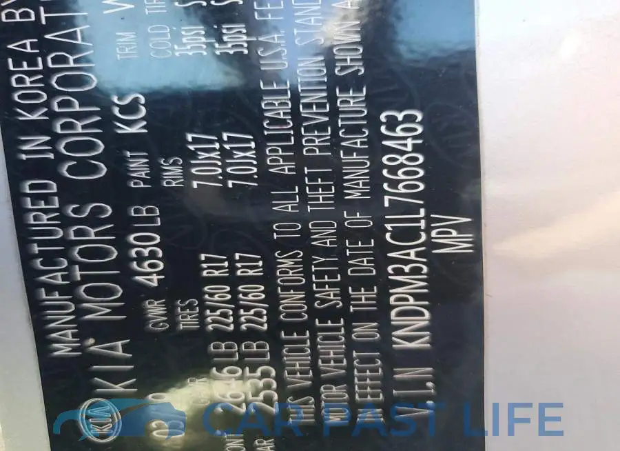 KNDPM3AC1L7668463# 12