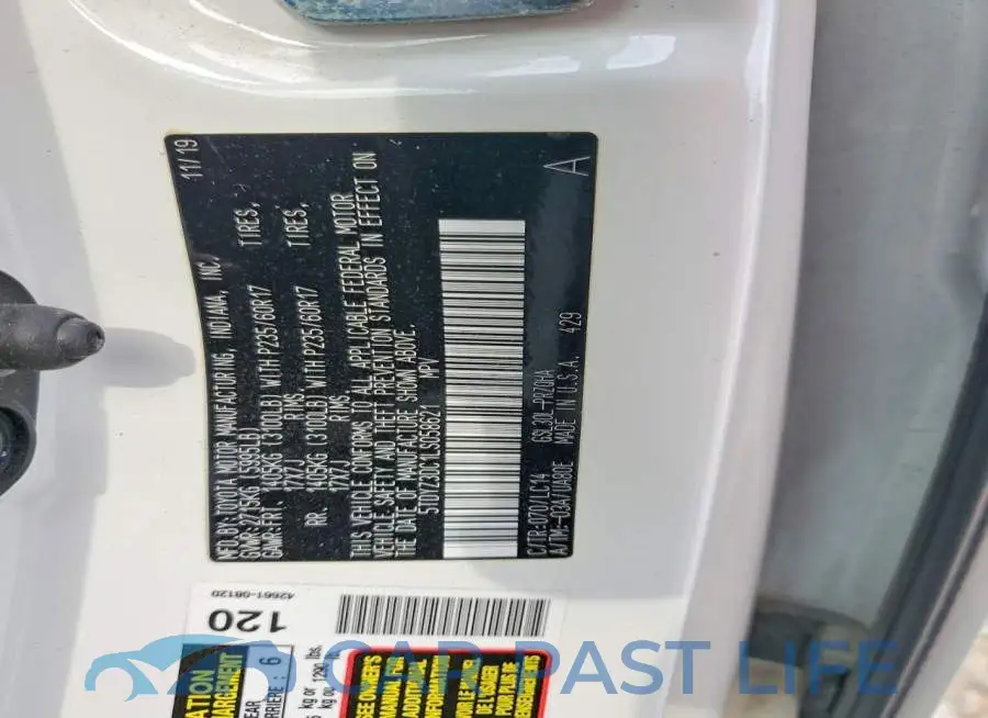 5TDYZ3DC1LS058621# 10