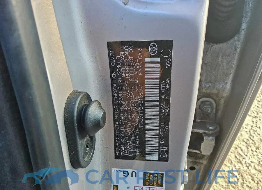 JTDKAMFP5M3186091# 12