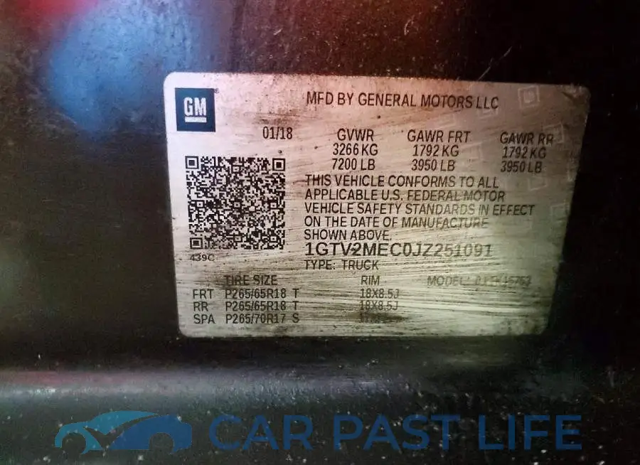 1GTV2MEC0JZ251091# 12