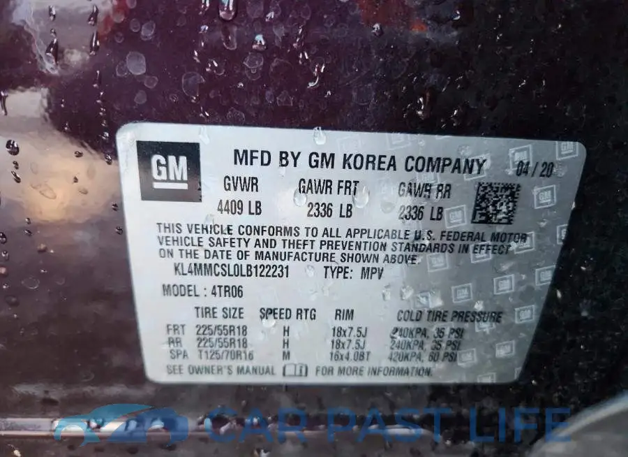 KL4MMCSL0LB122231# 14