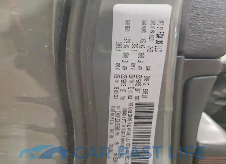 1C4RJFLG7LC310665# 12