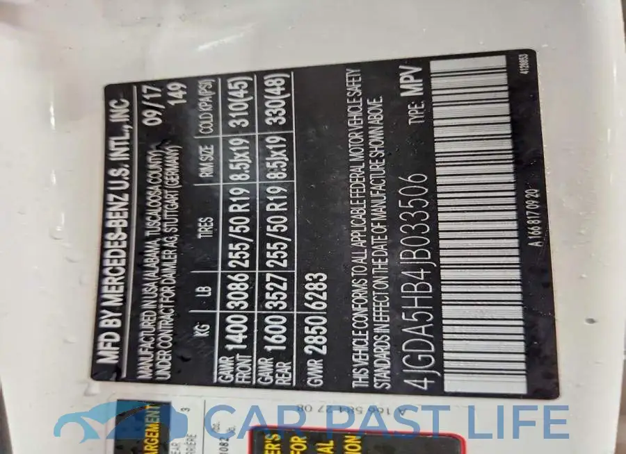 4JGDA5HB4JB033506# 14