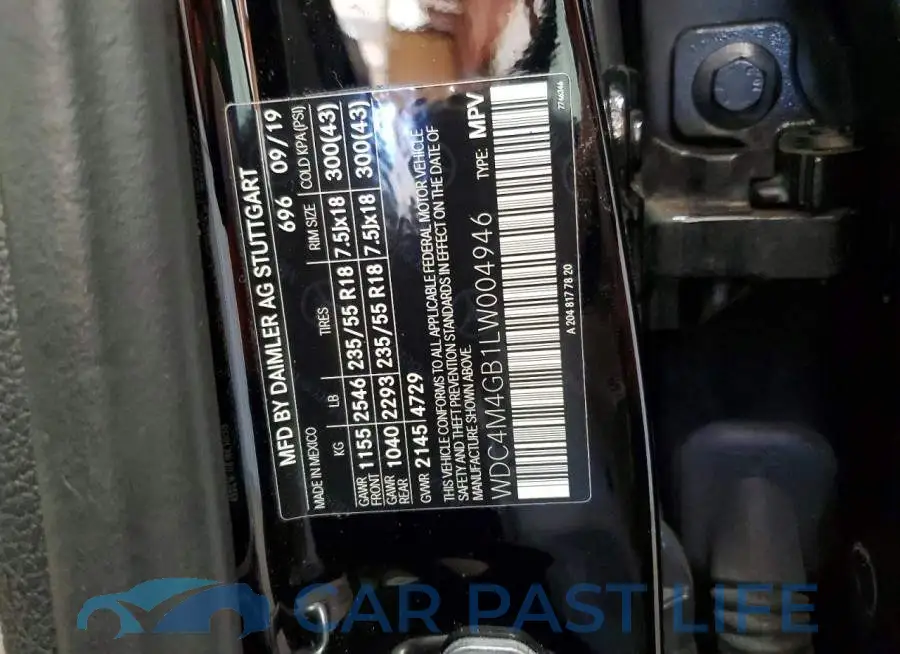 WDC4M4GB1LW004946# 13