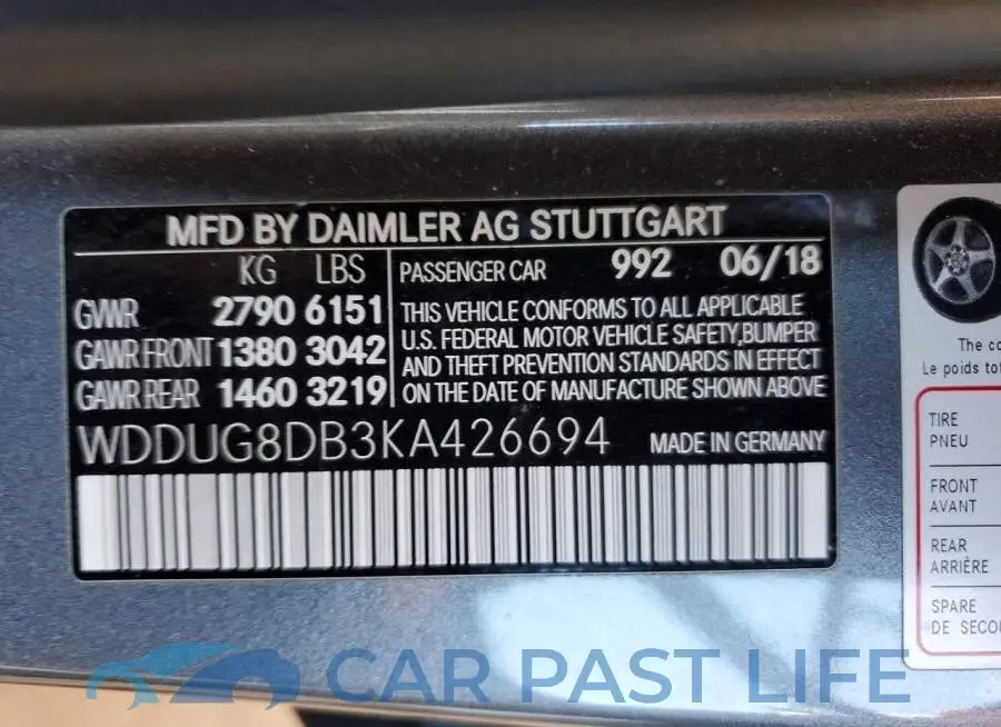 WDDUG8DB3KA426694# 12