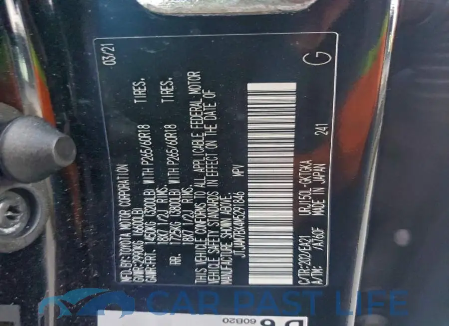 JTJAM7BX4M5291846# 13
