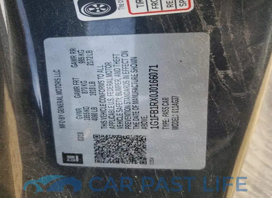 1G1FB1RX0J0166071# 13