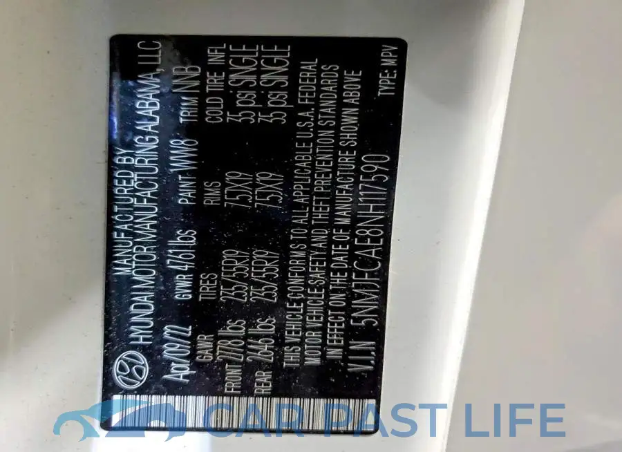 5NMJFCAE8NH117590# 14