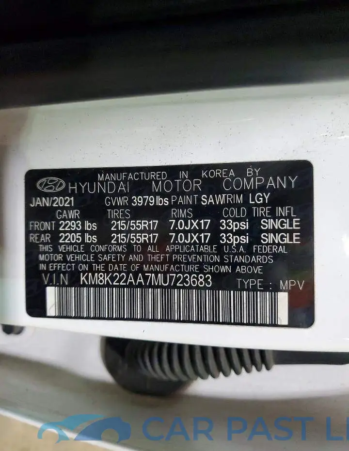 KM8K22AA7MU723683# 13