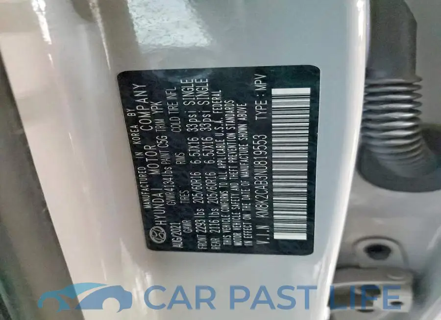 KM8K2CAB3NU819553# 14