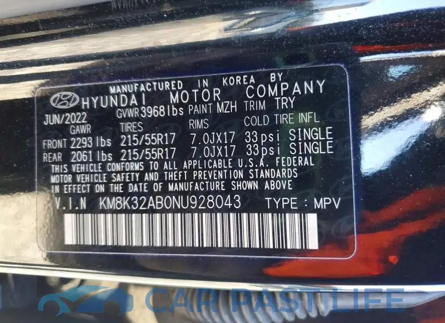 KM8K32AB0NU928043# 13
