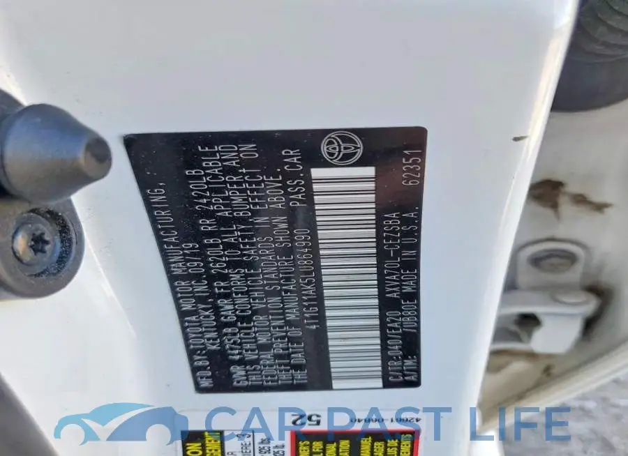 4T1G11AK5LU864990# 13