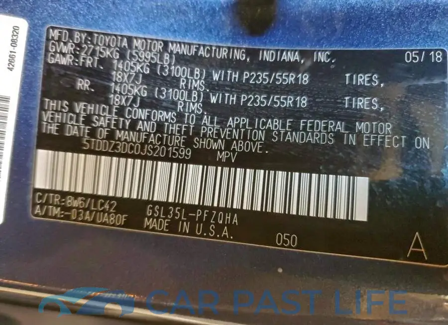 5TDDZ3DC0JS201599# 13