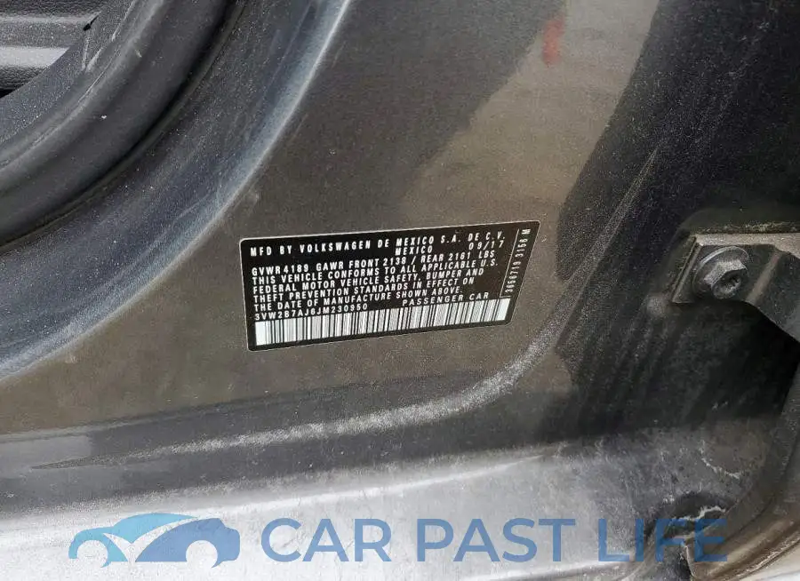 3VW2B7AJ6JM230950# 12