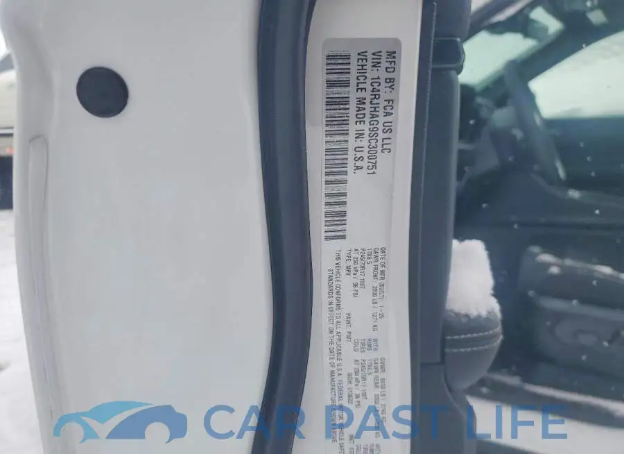 1C4RJHAG9SC300751# 13