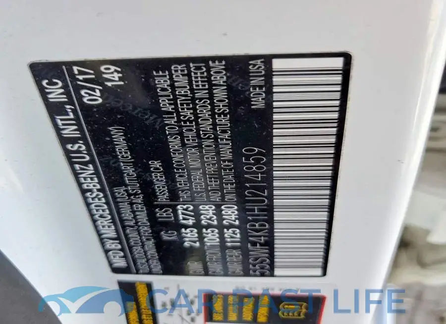 55SWF4KB1HU214859# 12