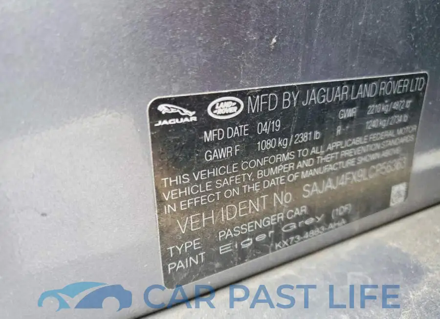 SAJAJ4FX9LCP56363# 13
