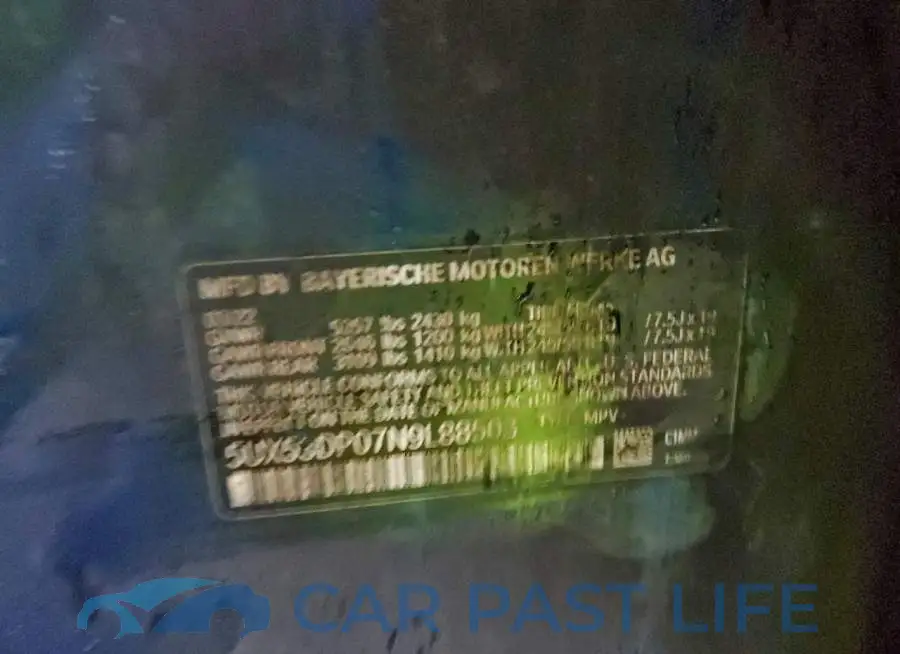 5UX53DP07N9L88503# 12