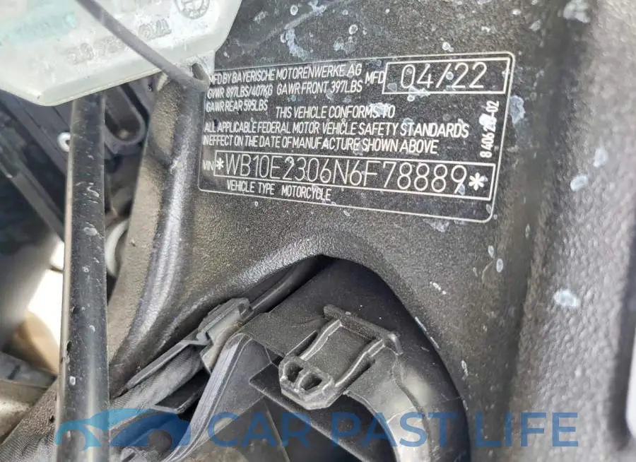WB10E2306N6F78889# 9