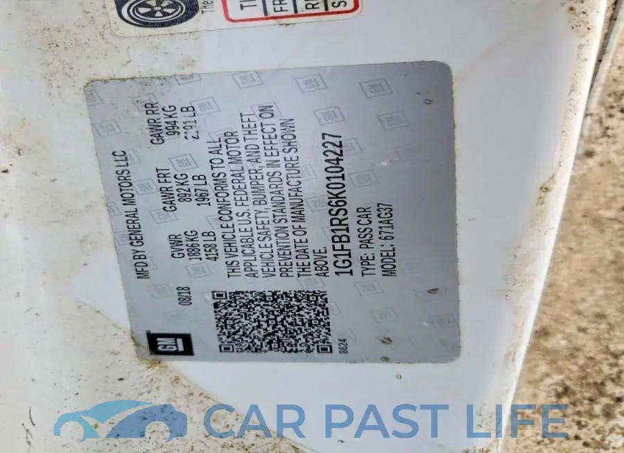 1G1FB1RS6K0104227# 13