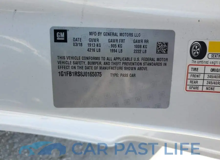1G1FB1RS8J0165075# 12