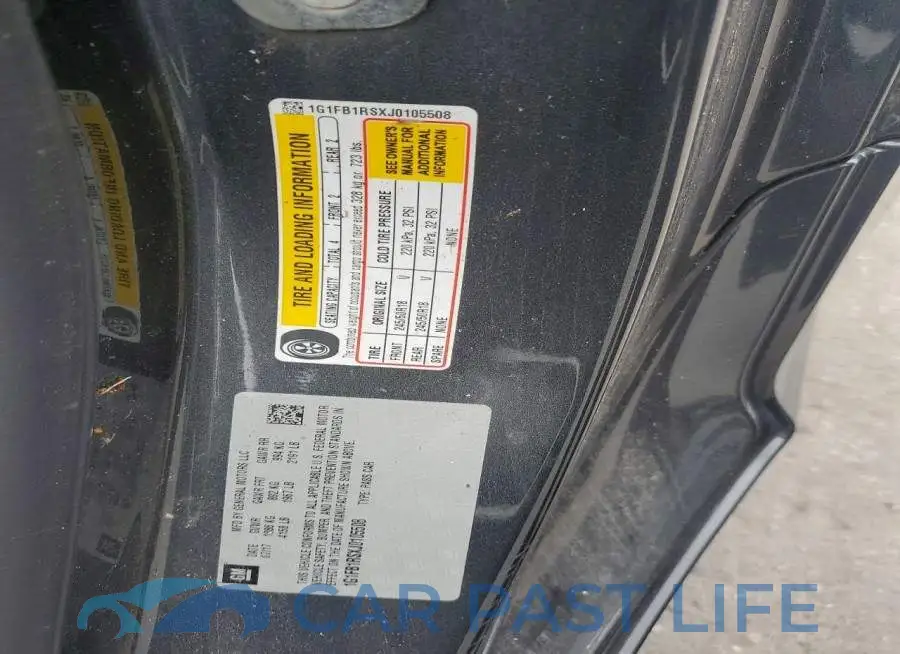1G1FB1RSXJ0105508# 12