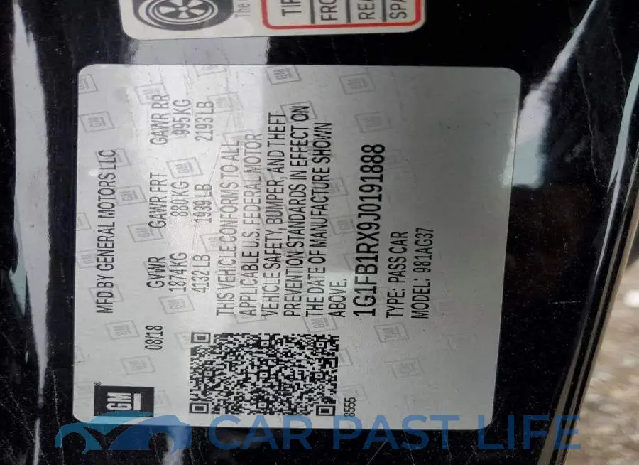 1G1FB1RX9J0191888# 13