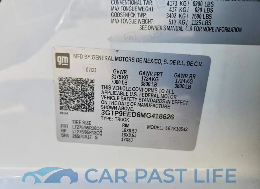3GTP9EED6MG418626# 12