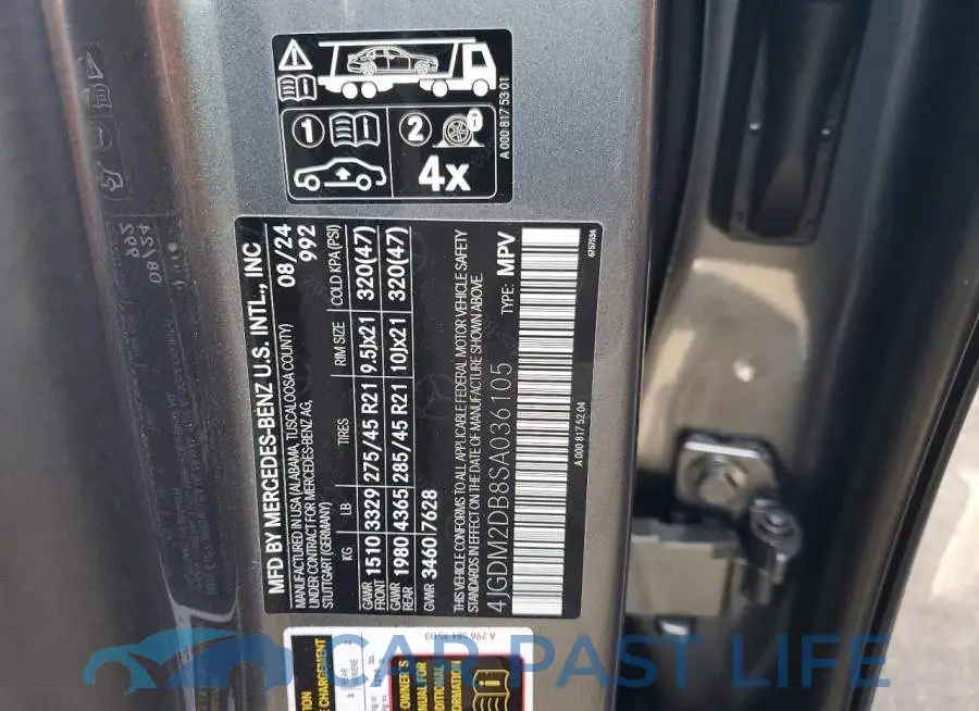 4JGDM2DB8SA036105# 13