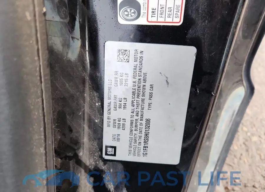 1G1FB1RS8H0132006# 12