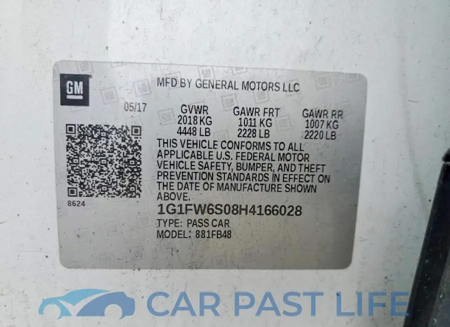 1G1FW6S08H4166028# 12