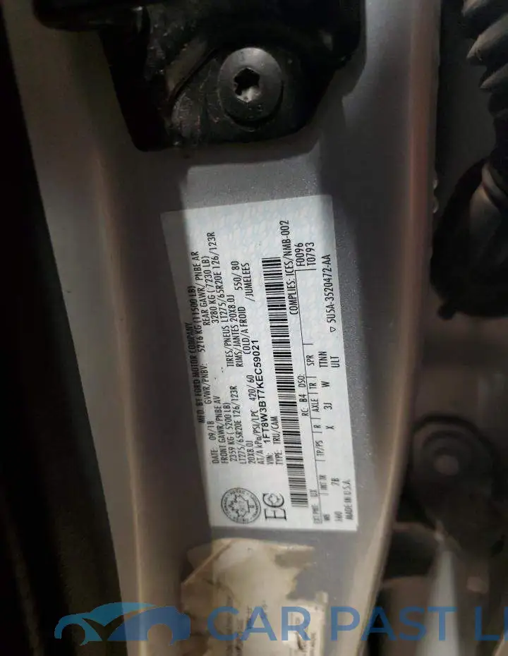 1FT8W3BT7KEC59021# 13