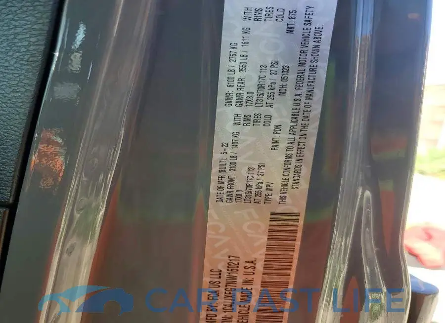 1C4JJXFG7NW160217# 14