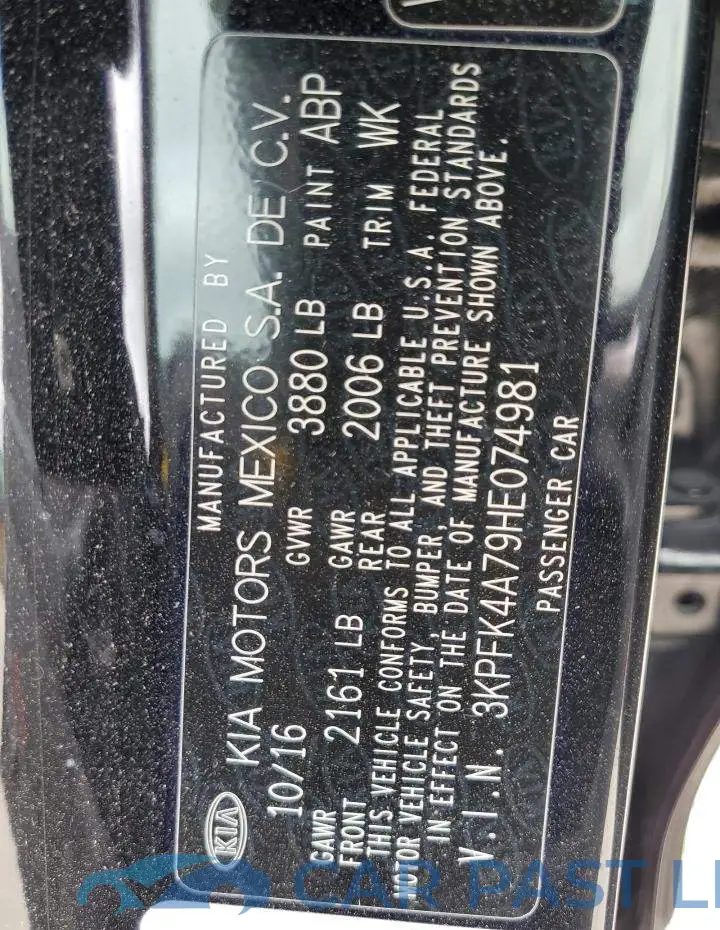 3KPFK4A79HE074981# 12