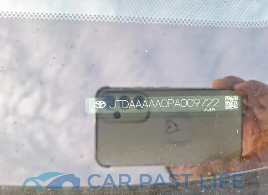 JTDAAAAA0PA009722# 10