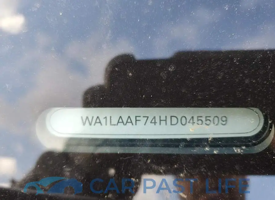WA1LAAF74HD045509# 12