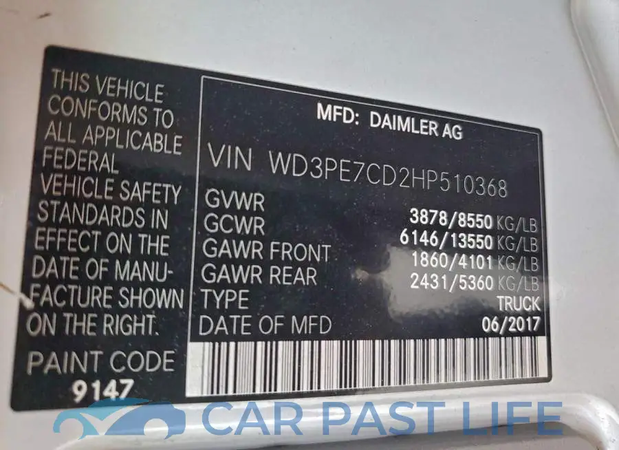 WD3PE7CD2HP510368# 13