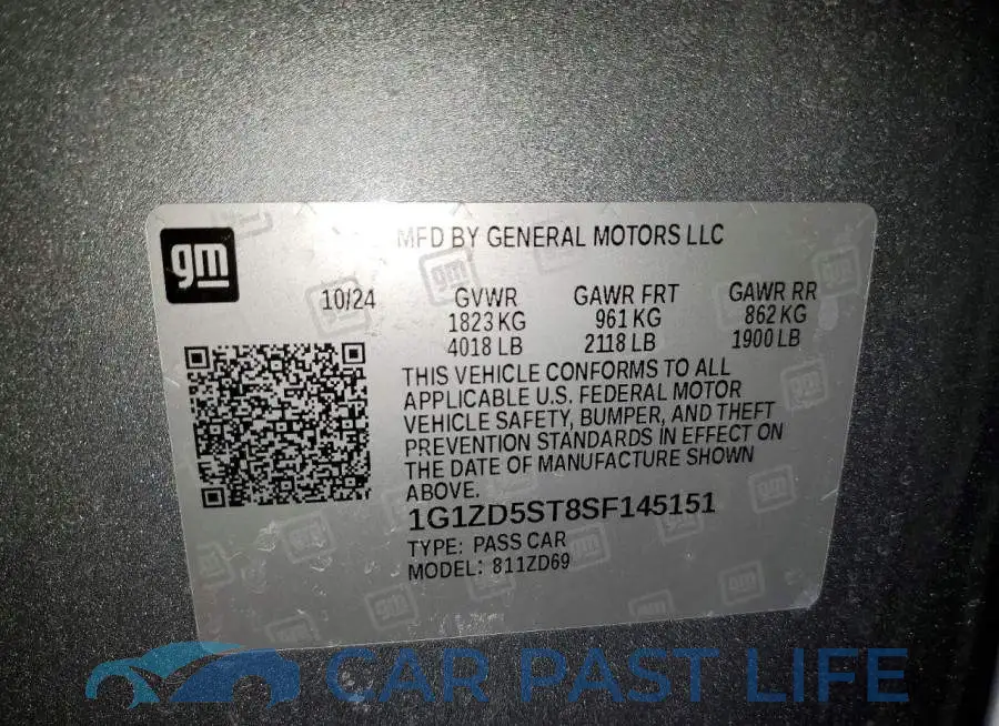 1G1ZD5ST8SF145151# 12