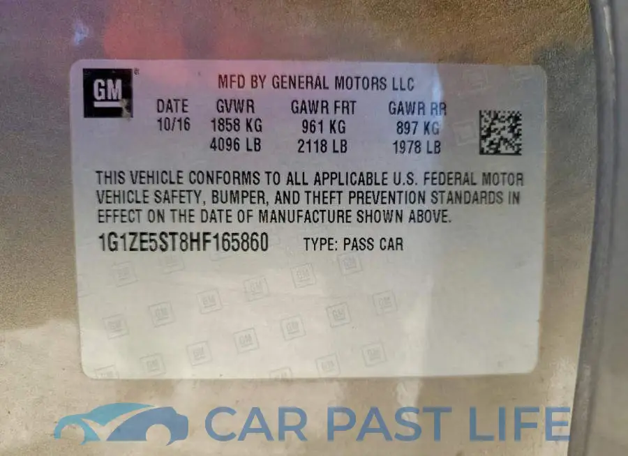 1G1ZE5ST8HF165860# 13