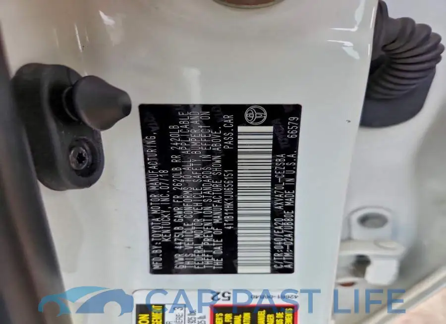 4T1B11HK1JU656151# 13