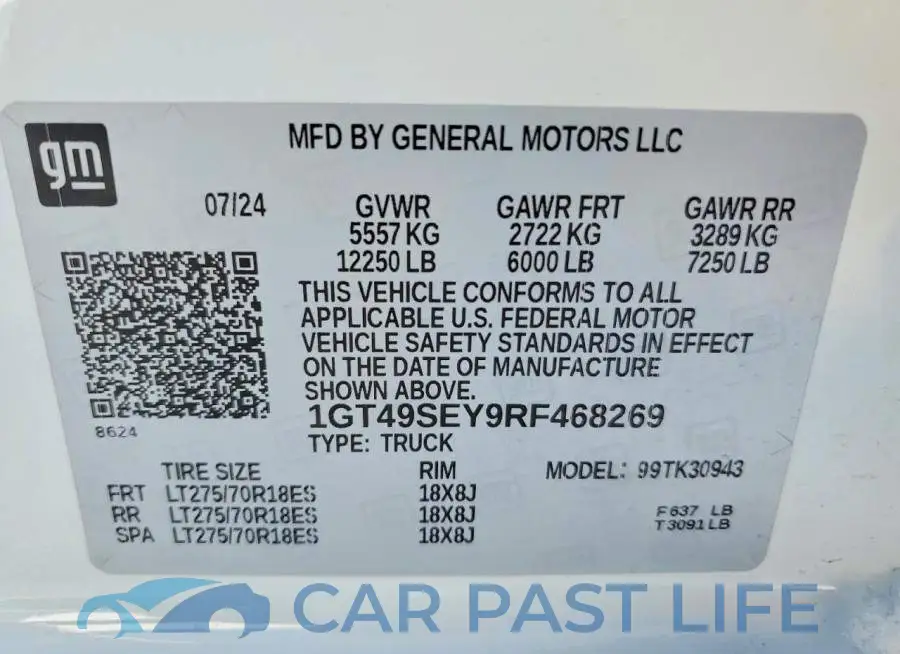 1GT49SEY9RF468269# 13