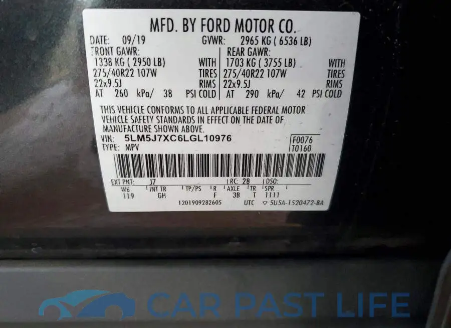 5LM5J7XC6LGL10976# 13